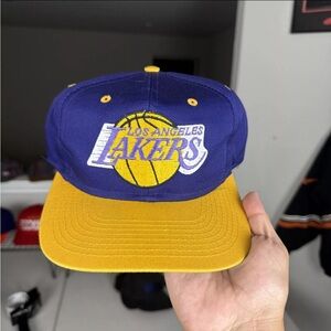 Vintage Competitor Lakers Hats